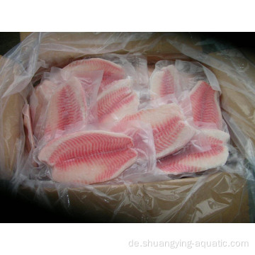 Gefrorenes schwarzes Tilapia -Filet hautloser Knochenloser 1 kg Masse